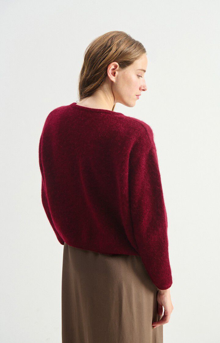 AMERICAN VINTAGE VITOW CARDIGAN - CHERRY MARBLED