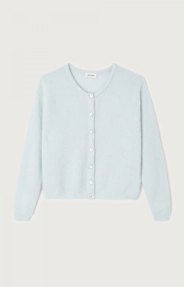 AMERICAN VINTAGE VITOW CARDIGAN FROST MELANGE