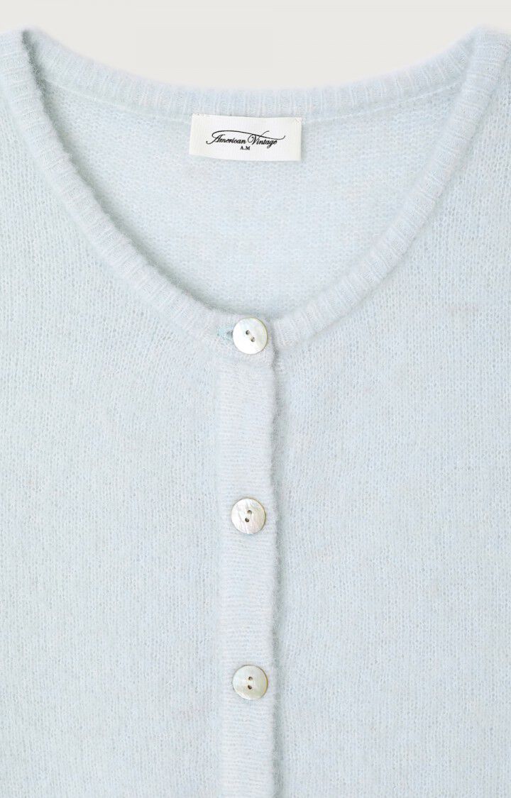 AMERICAN VINTAGE VITOW CARDIGAN FROST MELANGE