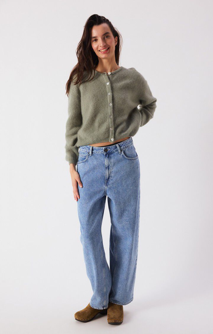 AMERICAN VINTAGE VITOW CARDIGAN KAKI
