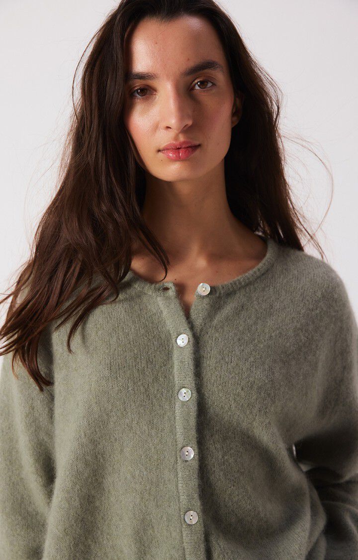 AMERICAN VINTAGE VITOW CARDIGAN KAKI