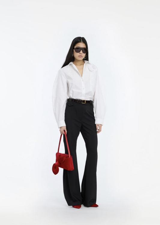 ROTATE OVERZIZED SHIRT - BRIGHT WHITE