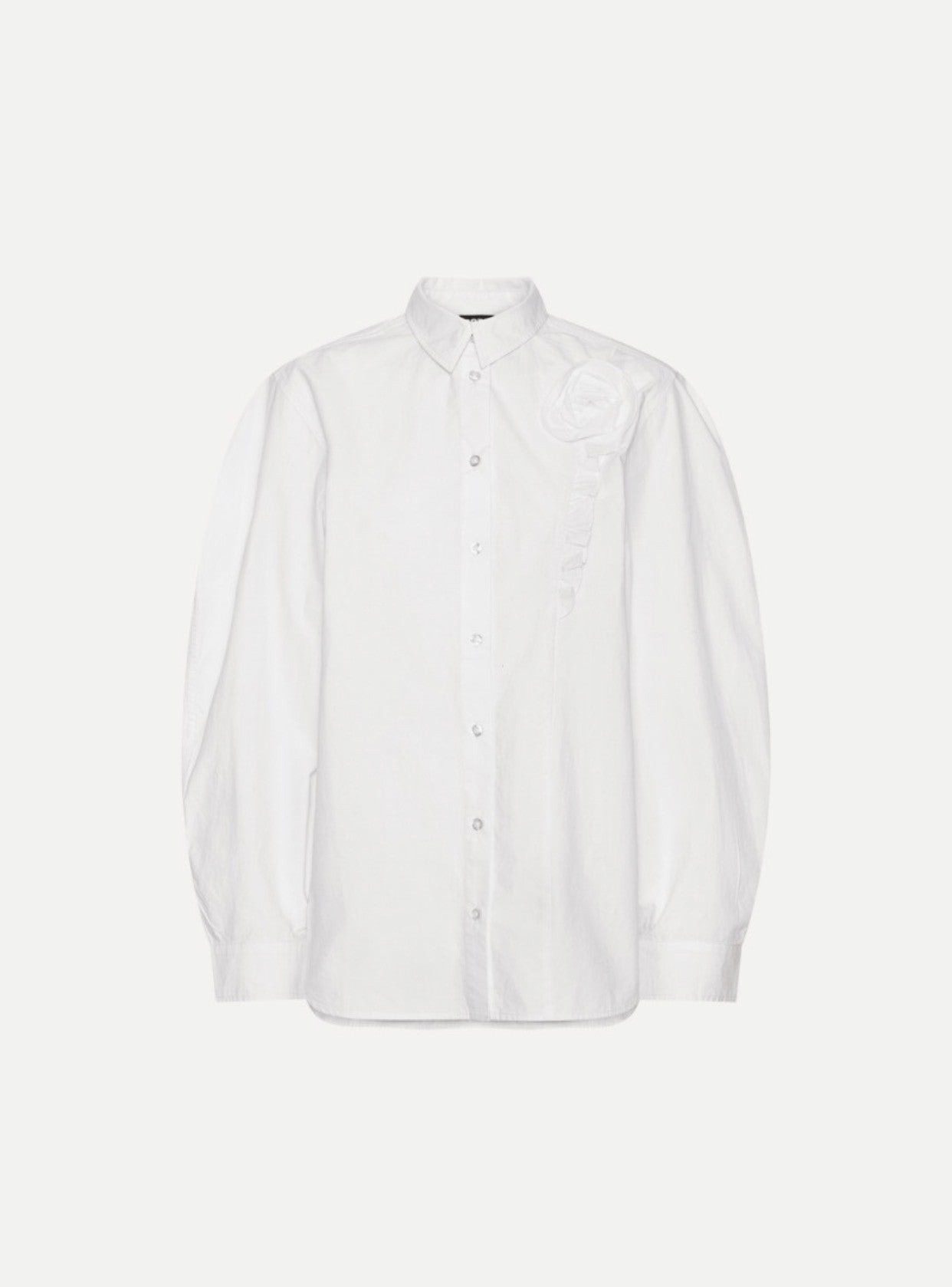 ROTATE OVERZIZED SHIRT - BRIGHT WHITE