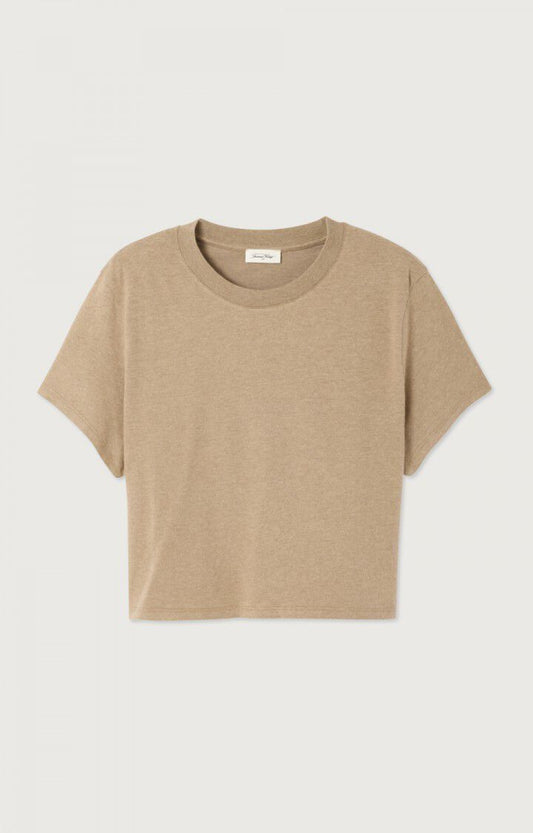 AMERICAN VINTAGE YPAWOOD T-SHIRT MACCHIATO CHINE