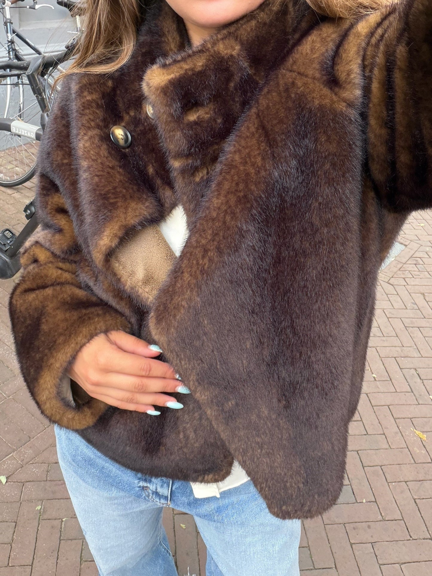 STUDIO AR MALLOW FAUX MINK