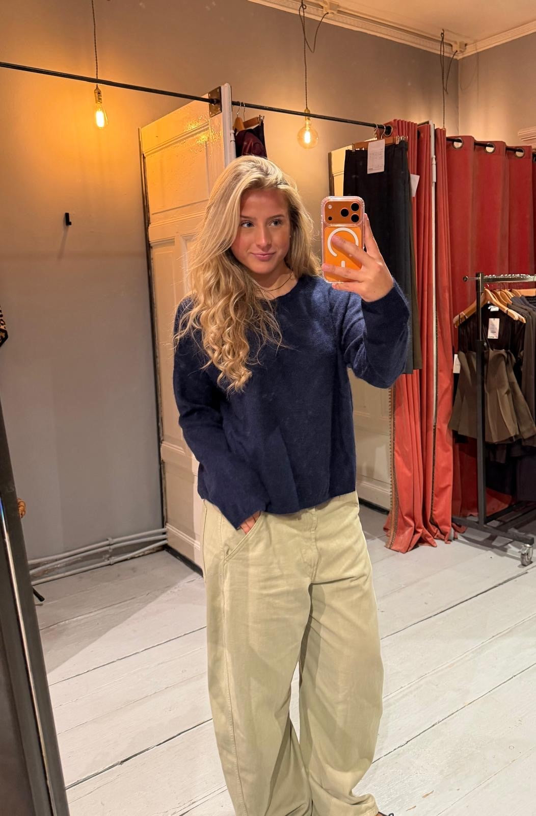 LES TRICOTS DE LEA MARCEL PULL MARINE