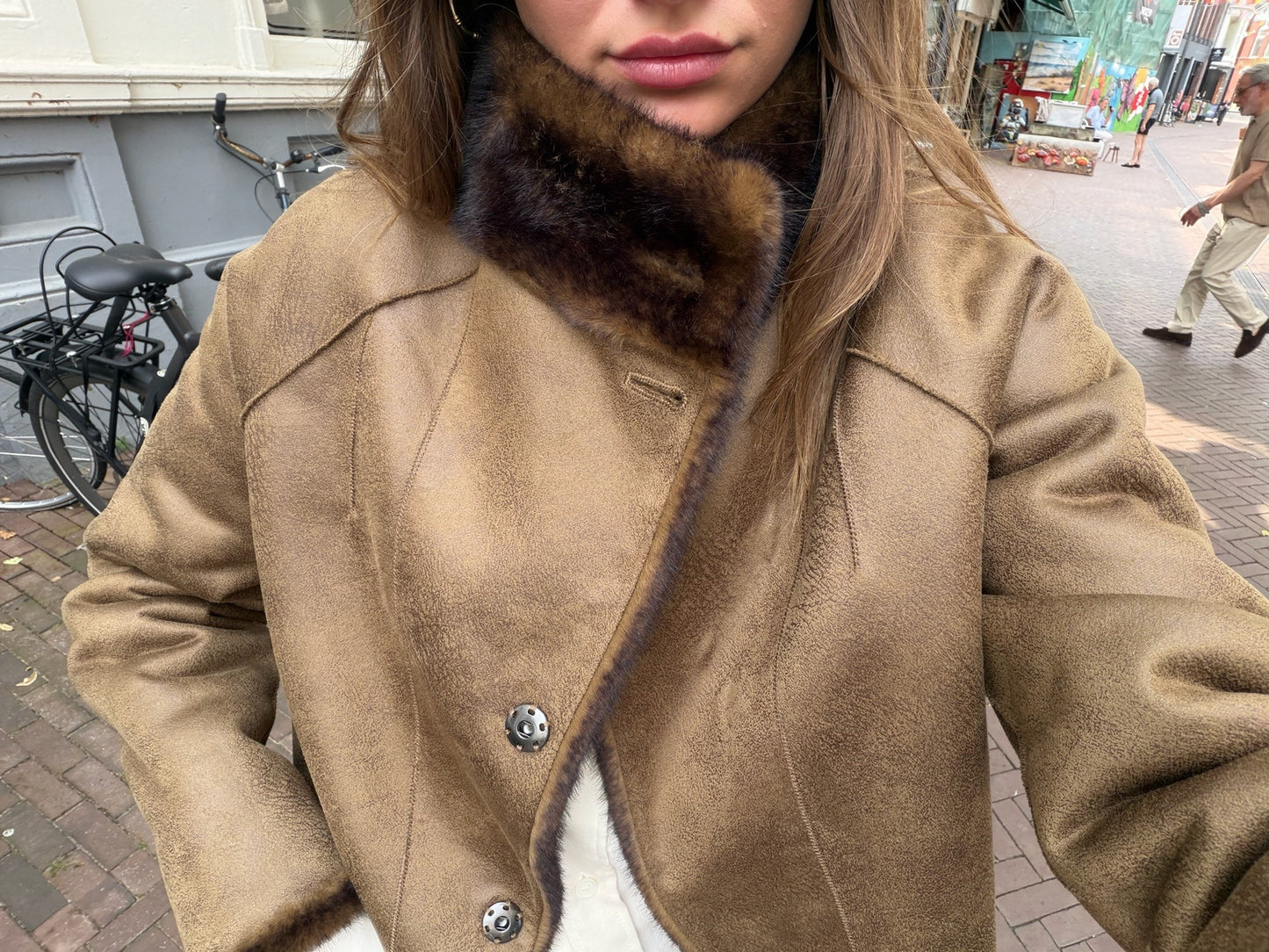 STUDIO AR MALLOW FAUX MINK