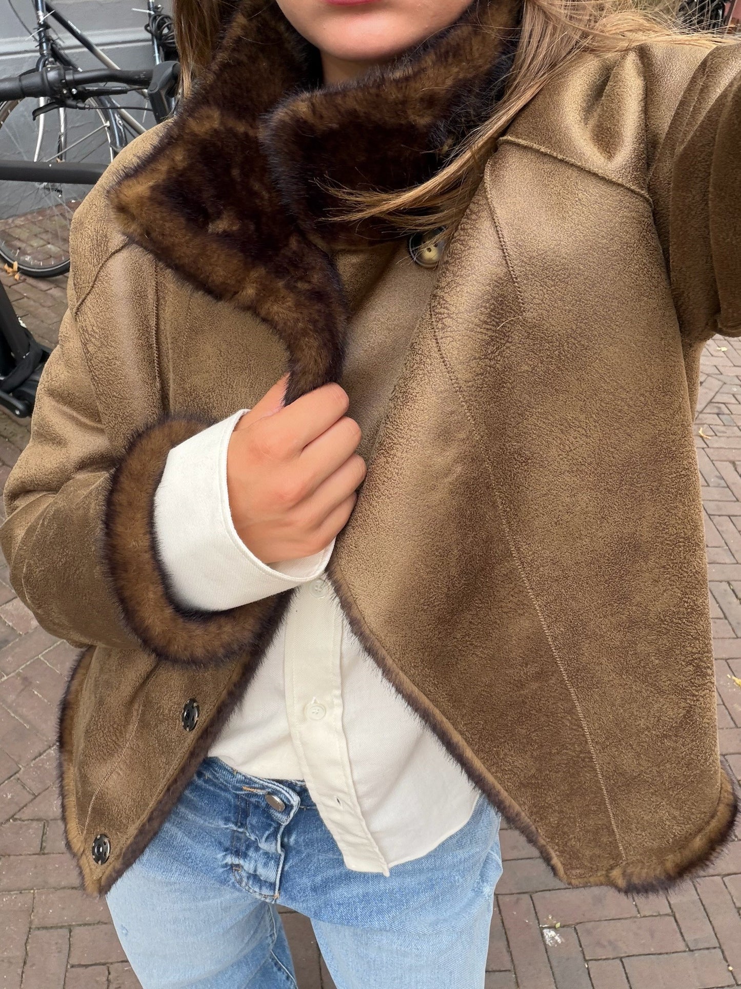 STUDIO AR MALLOW FAUX MINK