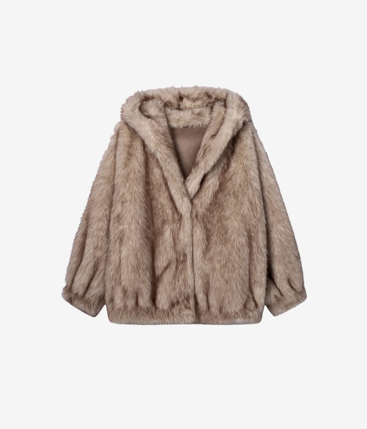 STUDIO AR BY ARMA HAILEY LONG FAUX MINK - BEIGE