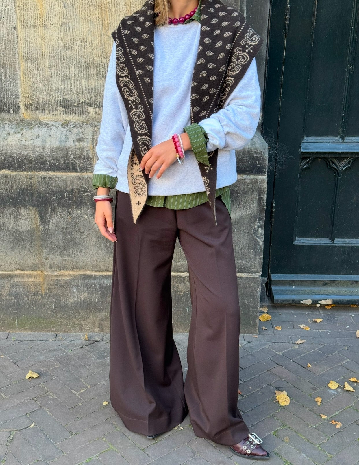 AMERICAN VINTAGE ATUBAY SWEATER ARTIC MELANGE