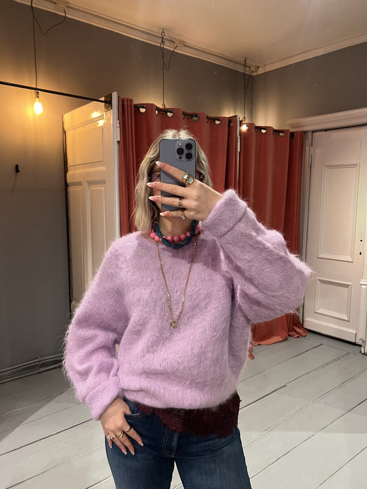 AMERICAN VINTAGE  - NIBY - PULLOVER - ORCHIDEE GEVLEKT