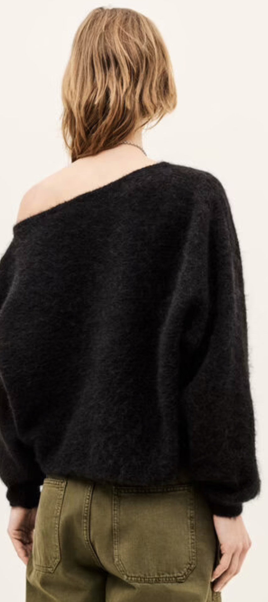 BASH SUELA PULLOVER -ZWART