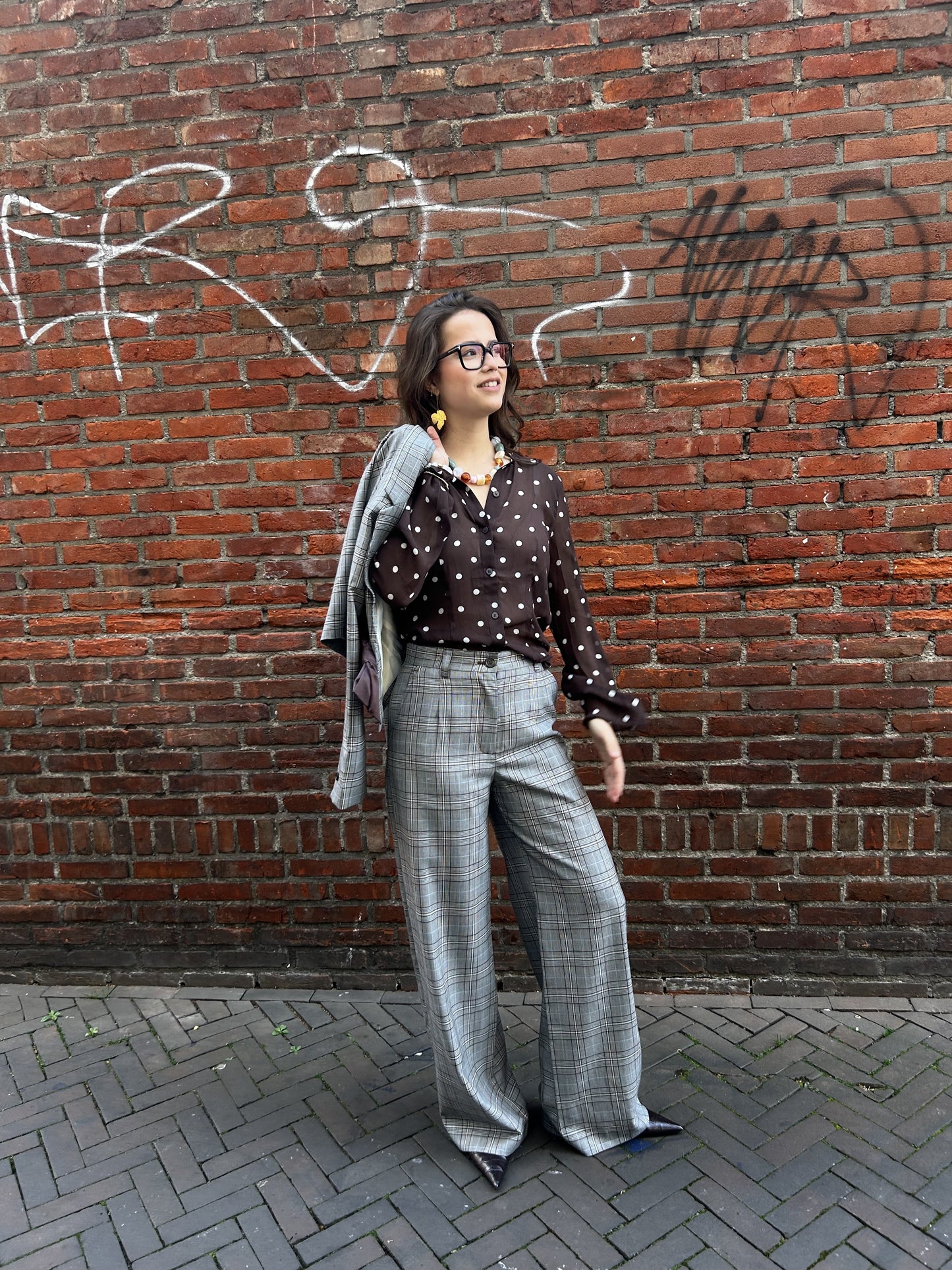 BAUM UND PFERDGARTEN BENNI NIKI TROUSERS GREY