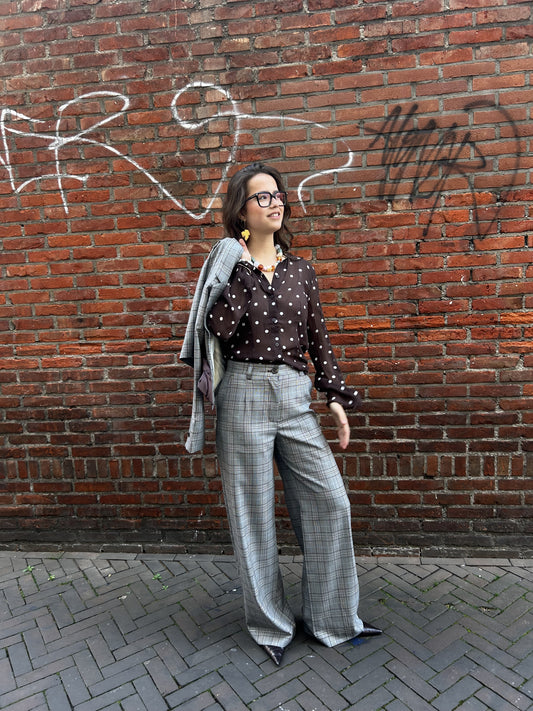 BAUM UND PFERDGARTEN BENNI NIKI TROUSERS GREY