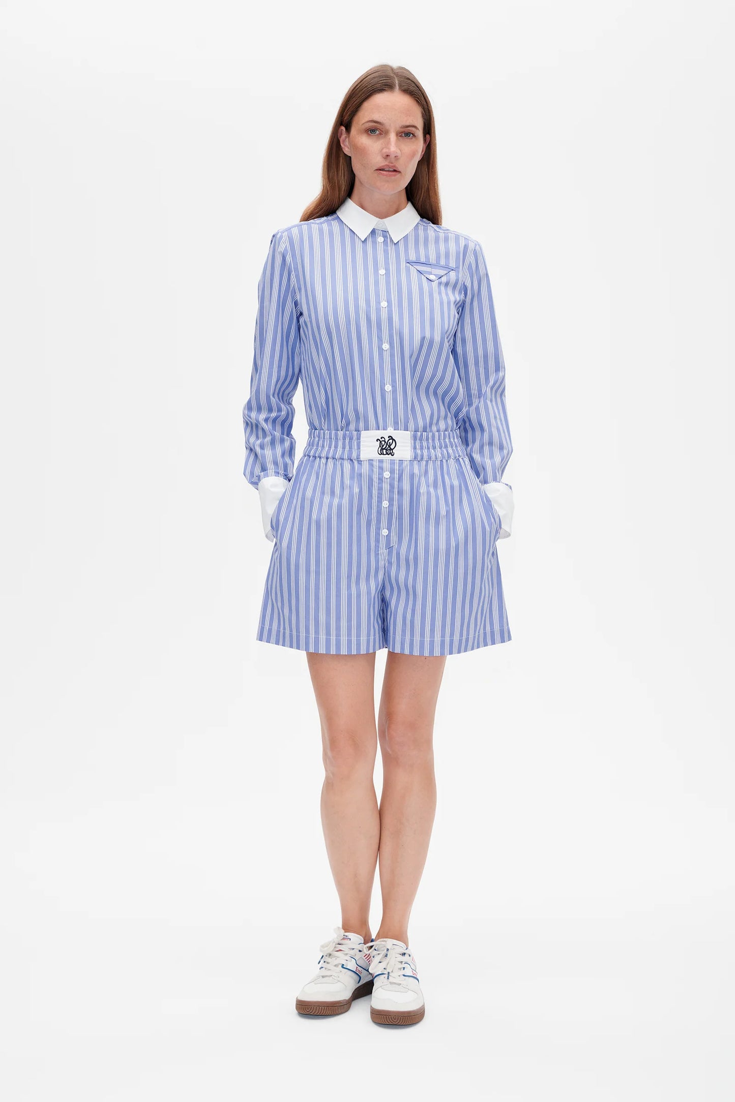 BAUM UND PFERDGARTEN NATIE SHORTS BLUE STRIPE