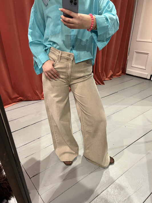 MOTHER JEANS -THE UNDERCOVER SNEAK - CARAMEL