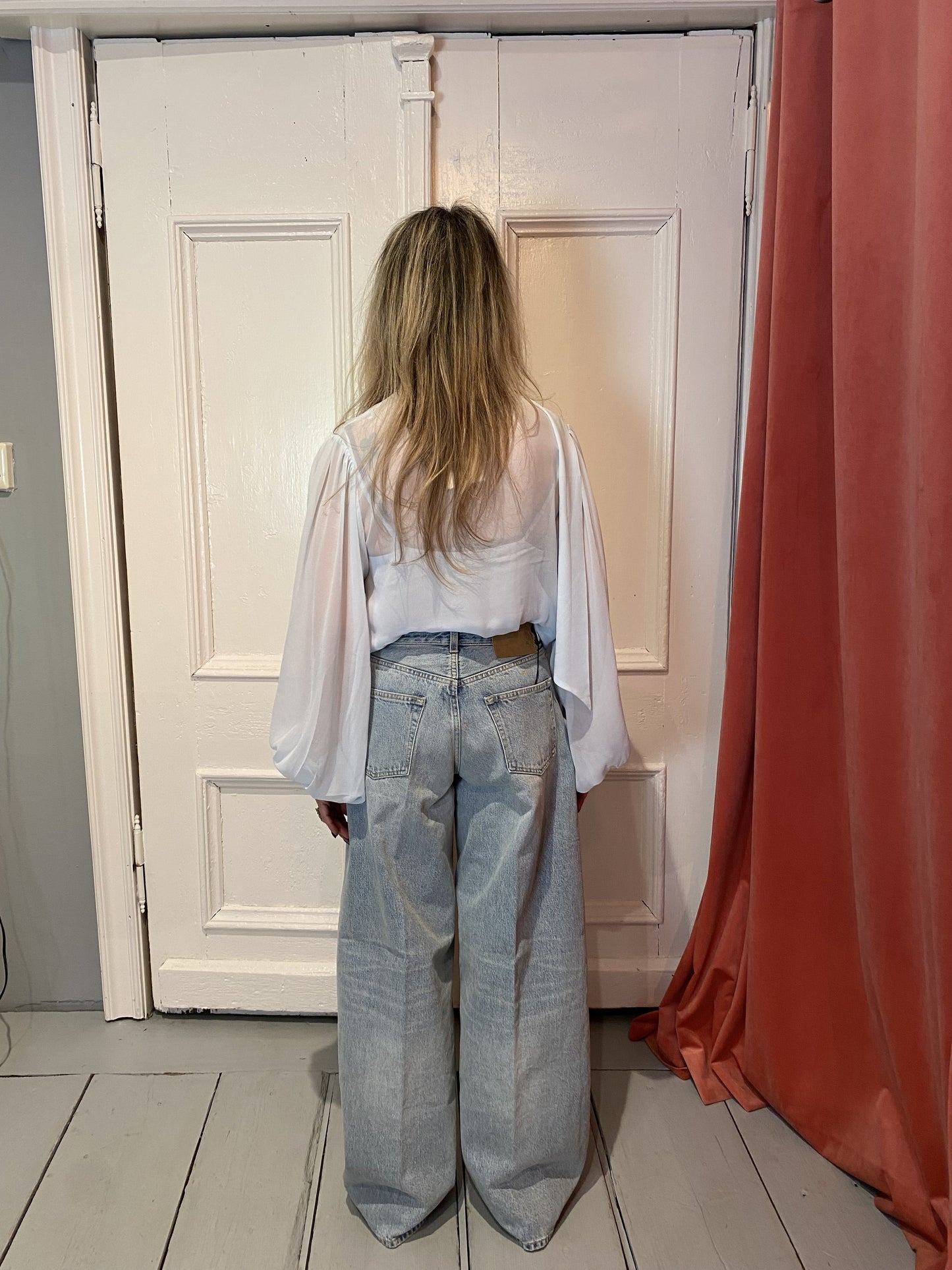 HAIKURE JEANS - BETHANY WIDE LEG- CELESTIAL