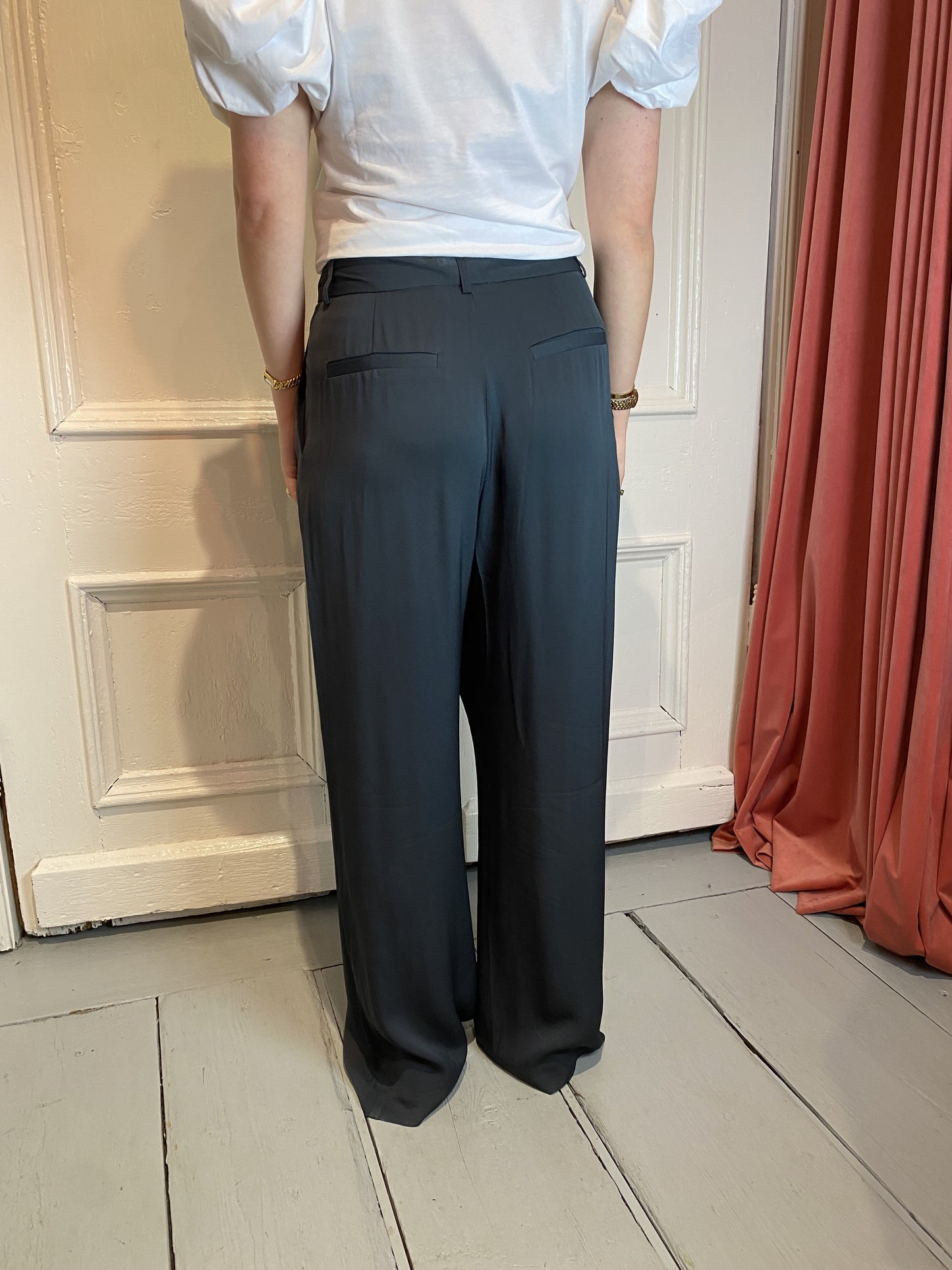 DAY ET BIRGER MIKKELSEN - BROCK - PANTALON - MATTE CREPE- EBONY