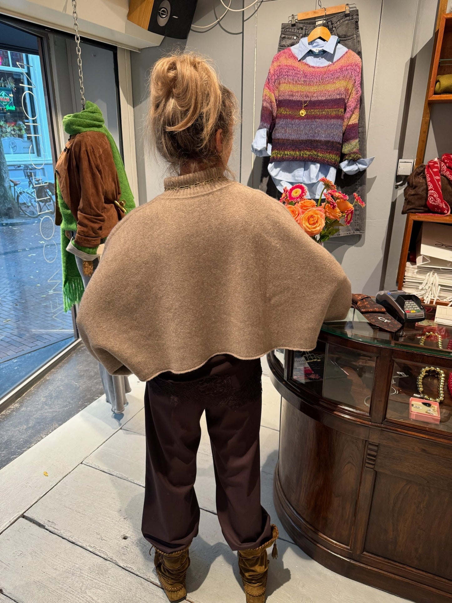 MARGAUX LONNBERG OTIS PULLOVER - BEIGE