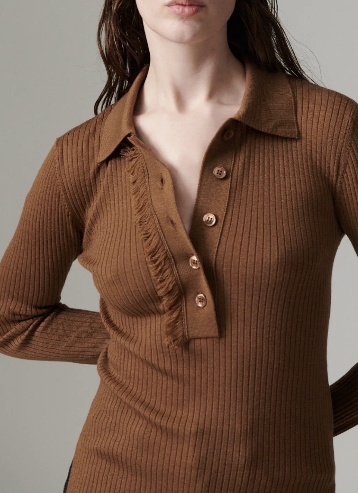 DAY MURPHY PULLOVER -DAILY ELEMENT - RUBBER / CAMEL