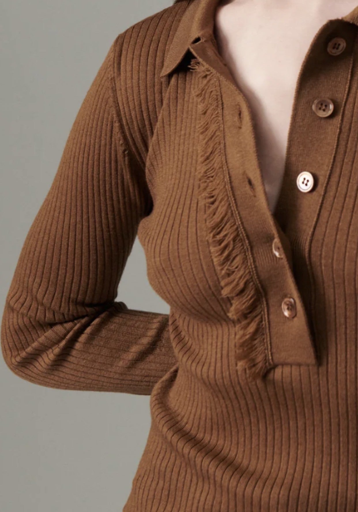 DAY MURPHY PULLOVER -DAILY ELEMENT - RUBBER / CAMEL