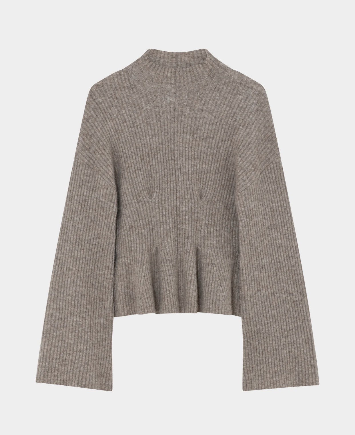DAY PEPLUMA PULLOVER -COZY DAY'S- ROASTED CASHEW