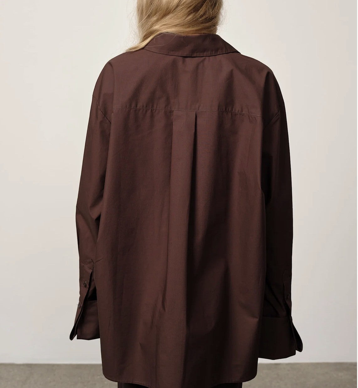 HERSKIND INGA SHIRT - COFFEE BROWN