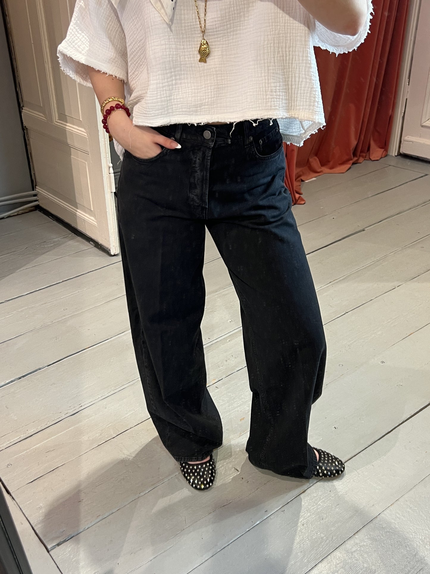 HAIKURE BETHANY TWILL JEANS 45