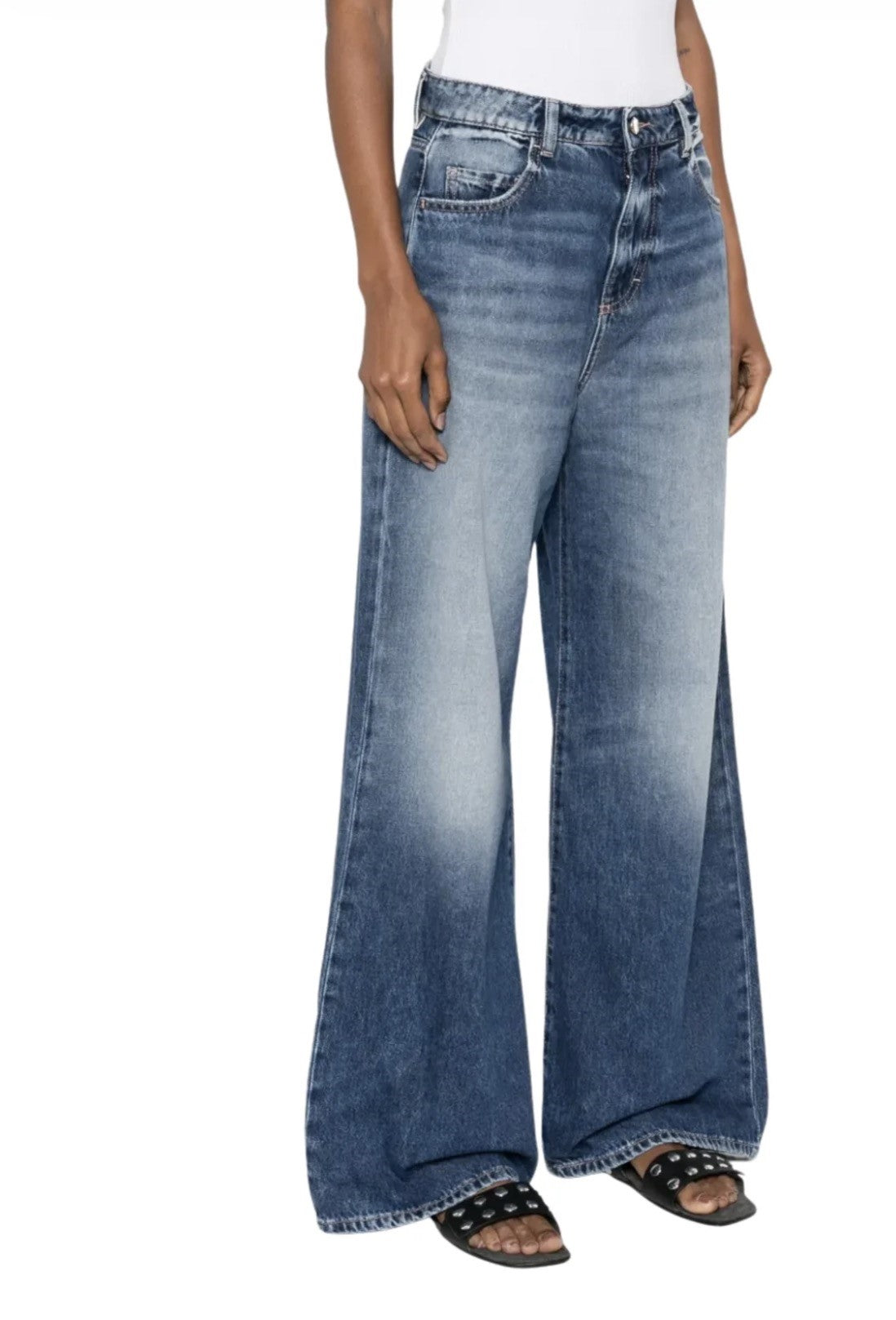 ICON DENIM DEBBY JEANS - DEEP BLUE