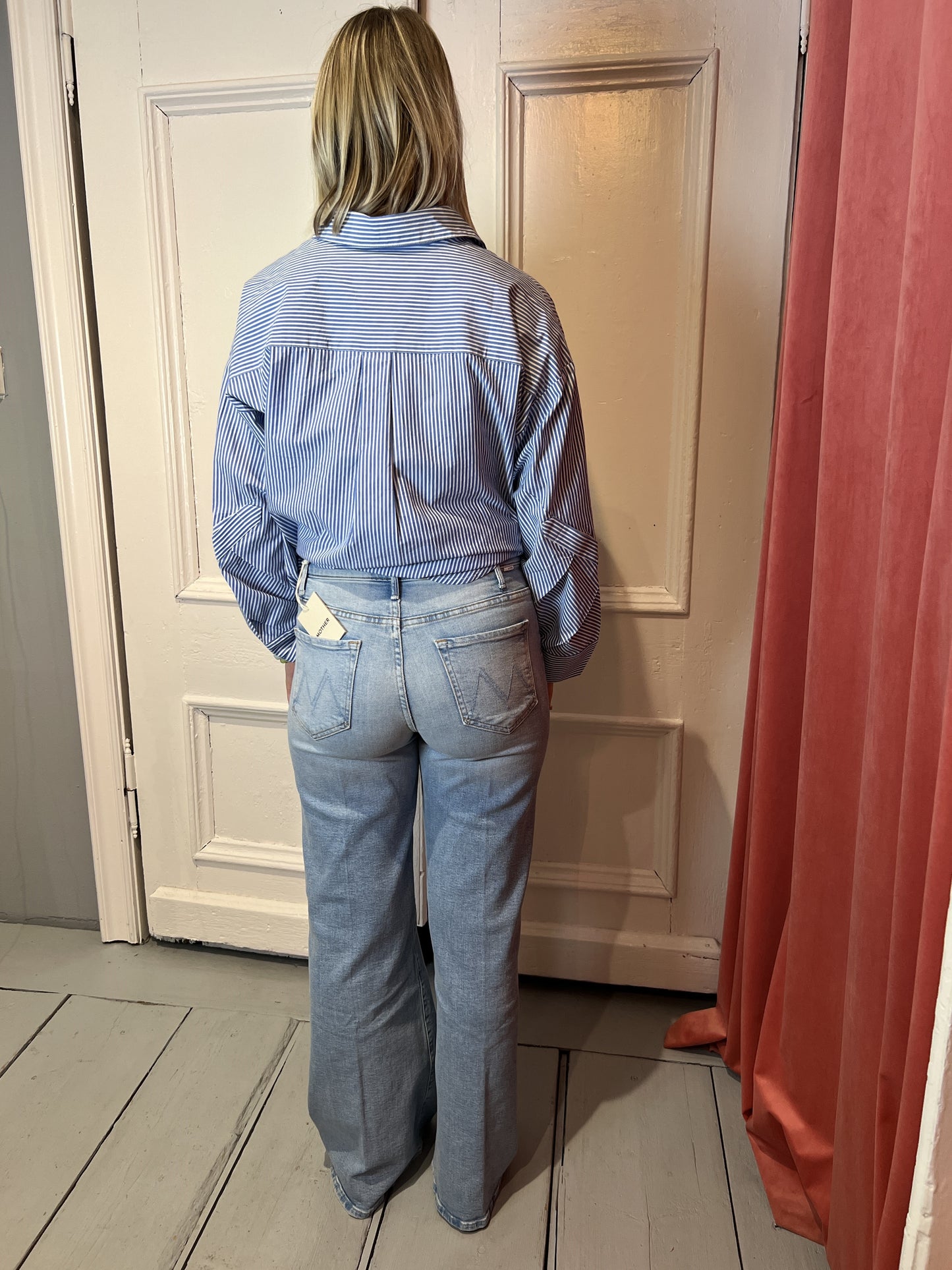 MOTHER DENIM - THE HUSTLER ROLER SNEAK - JEANS - COMPLETE 360