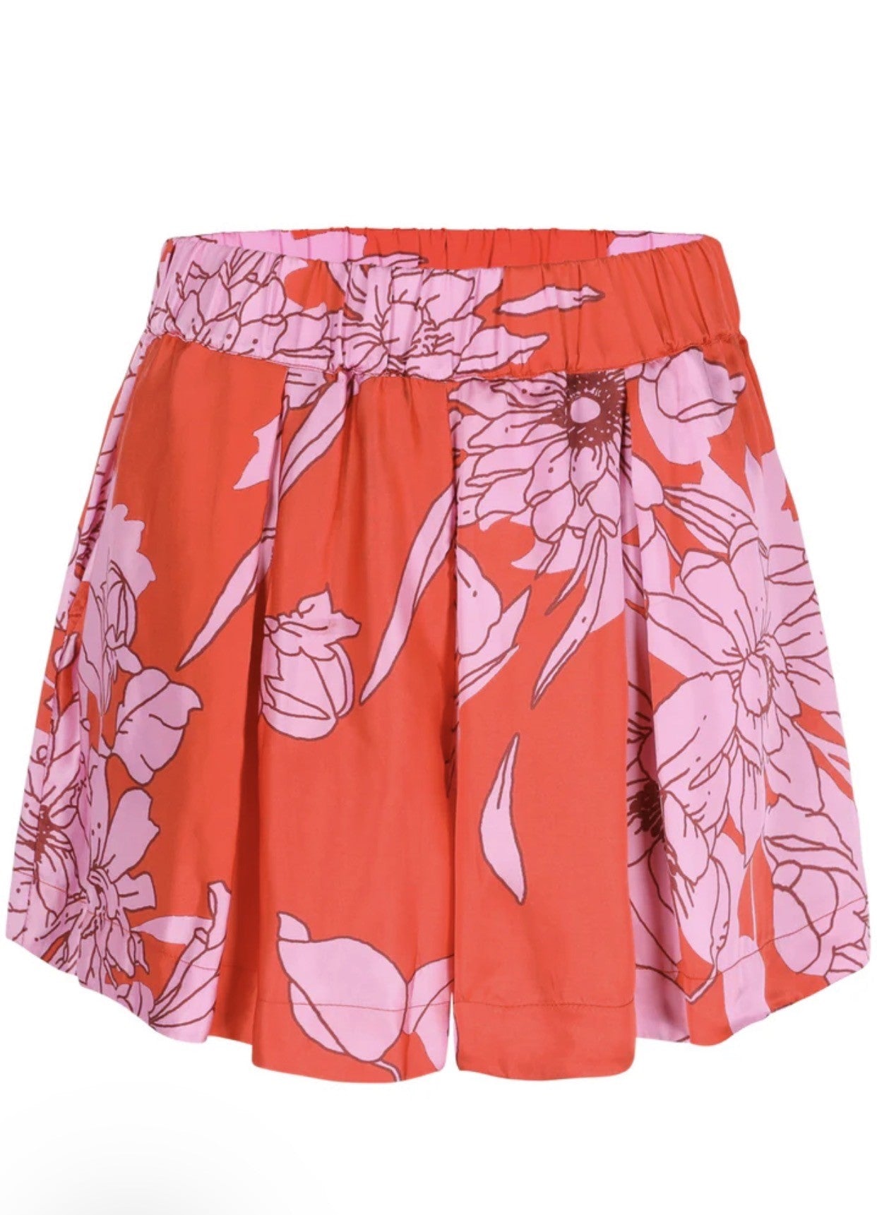 RAE ANTWERP THE KELLY SHORT - JUNE PRINT - ROZE