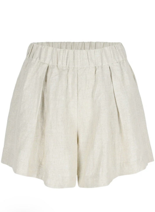 RAE ANTWERP THE KELLY SHORT - LINNEN-NATUREL