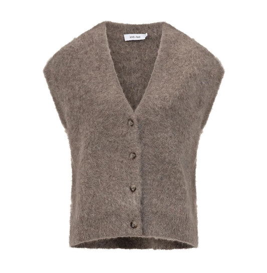 KNIT-TED CONSTANZE CARDIGAN MOCCA