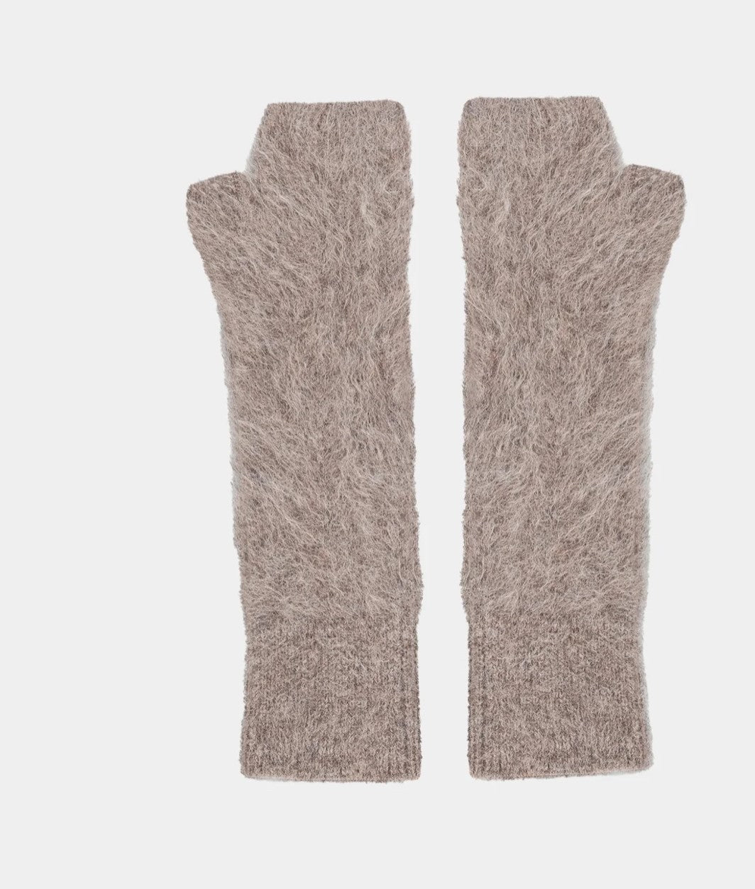 KNITTED MICHELLE HANDSCHOENEN - MOCCA