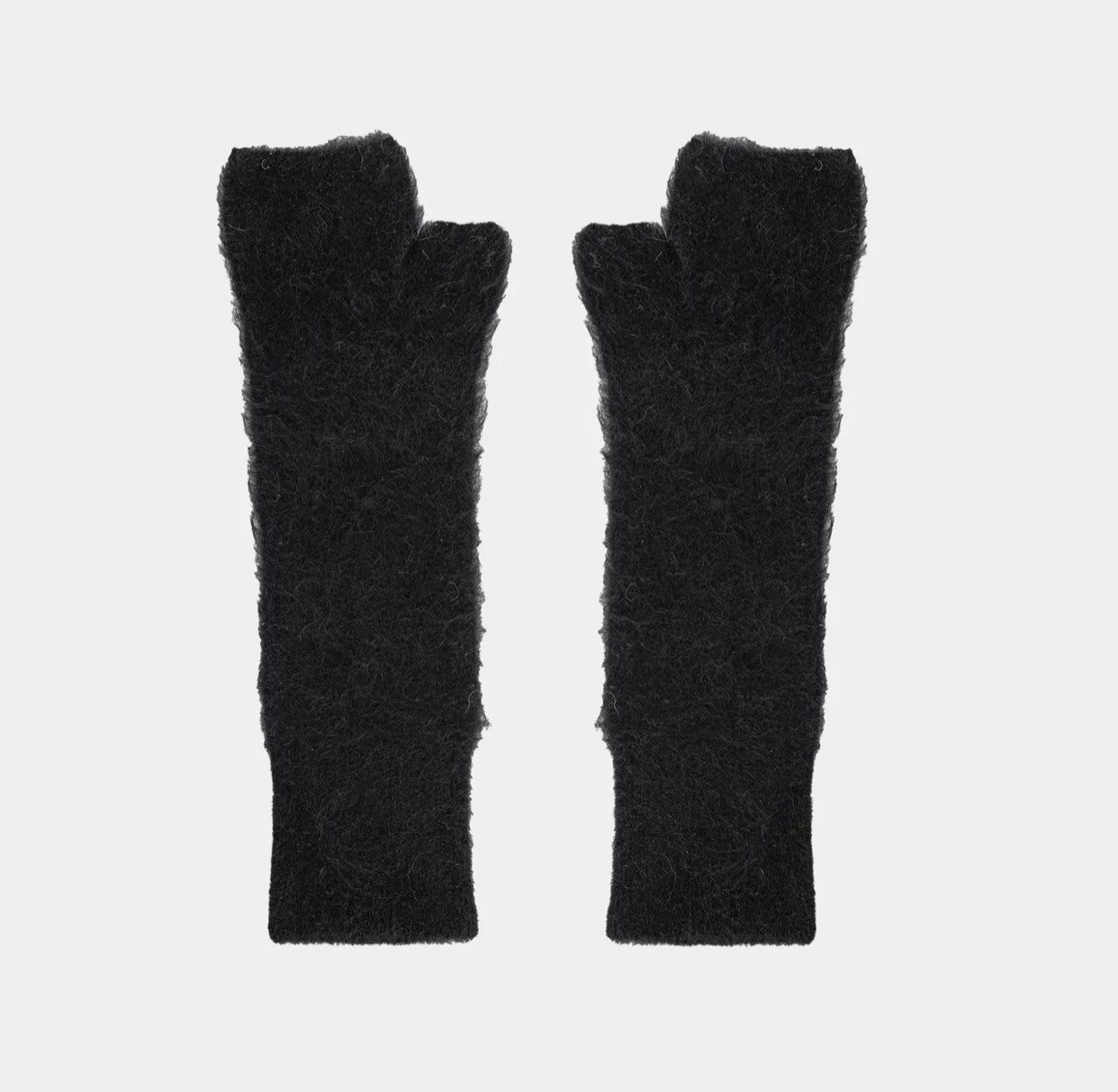 KNITTED MICHELLE HANDSCHOENEN - ZWART