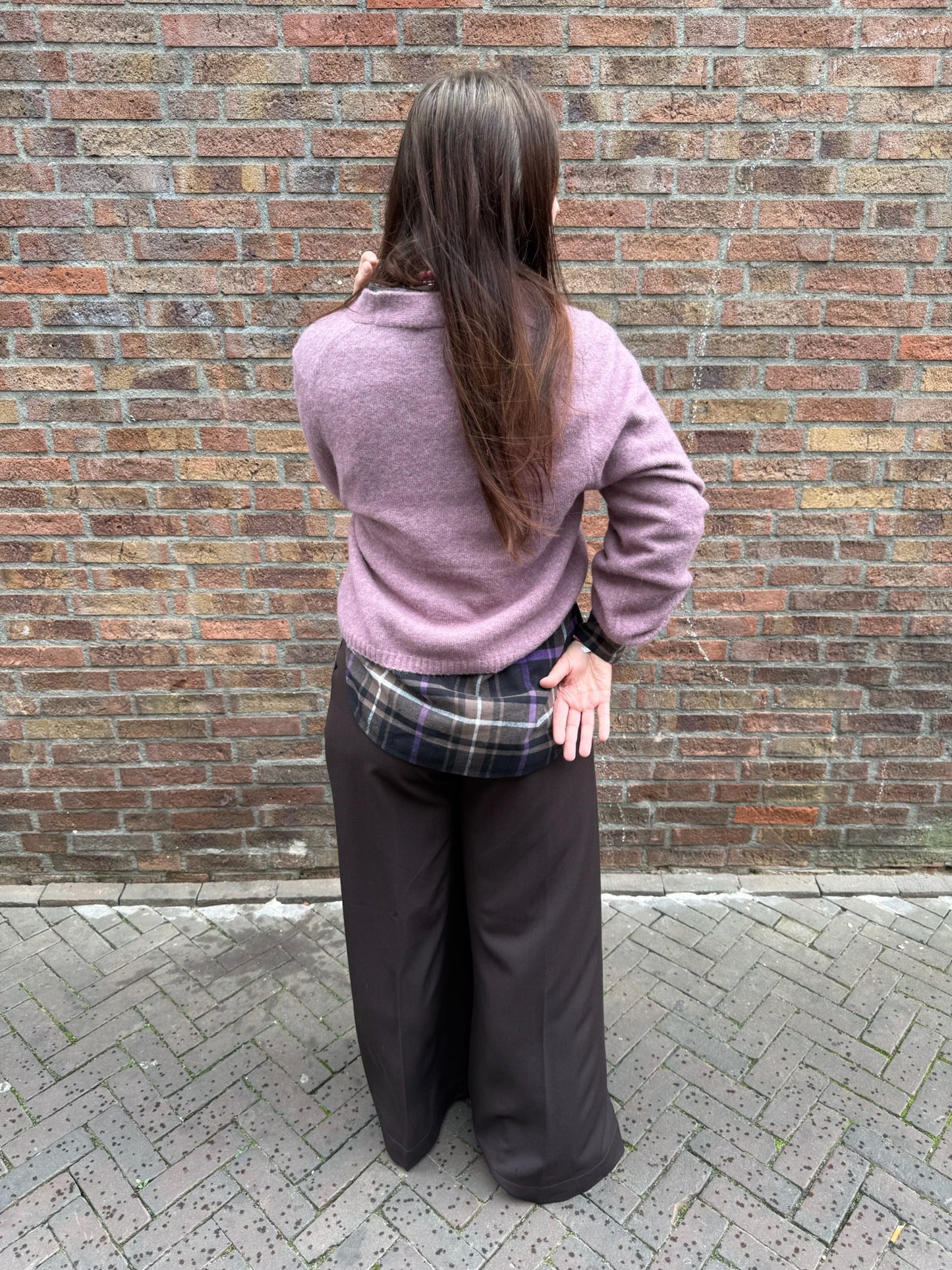 SEA ME HAPPY SUPER WOODY CASUAL PANTS - DARK BROWN
