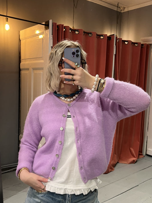 AMERICAN VINTAGE VITO VEST - LAVENDEL