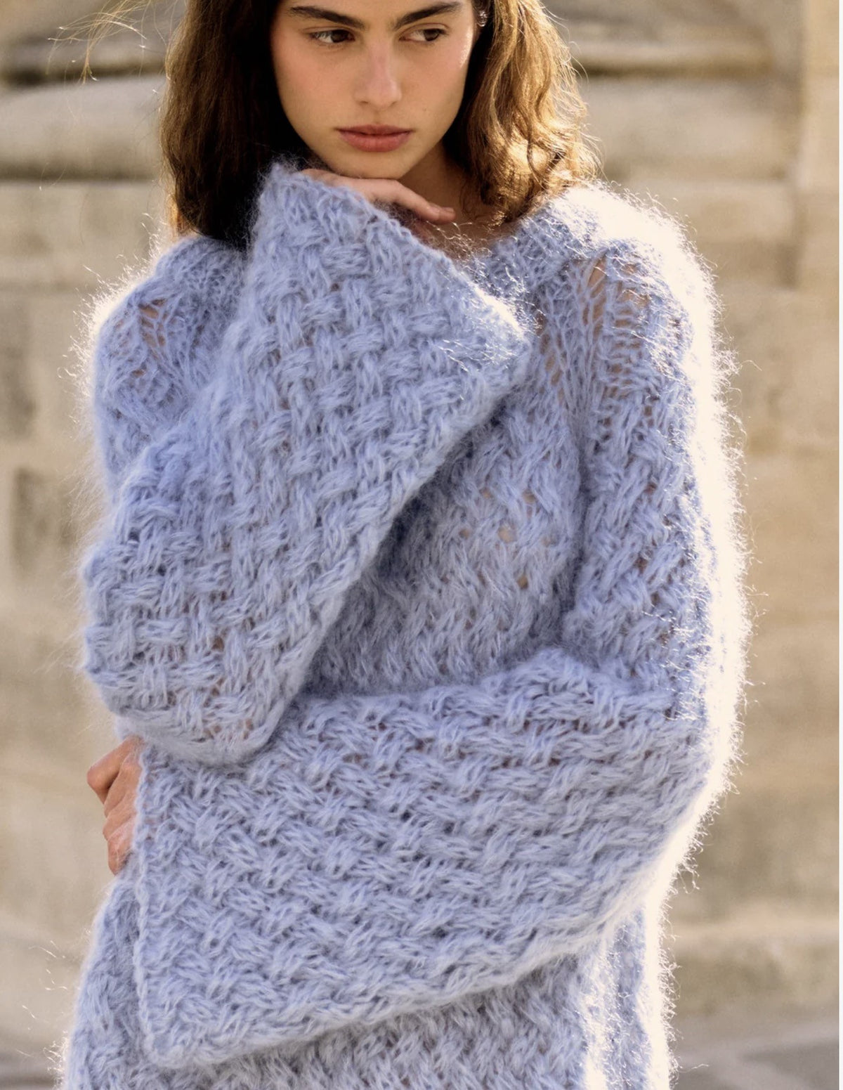MES DEMOLISELLES BRAYDEN PULLOVER - BLUE