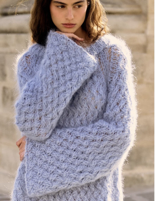 MES DEMOLISELLES BRAYDEN PULLOVER - BLUE