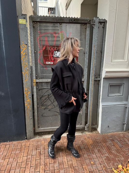MARGAUX LÖNNBERG REED JACKET BLACK