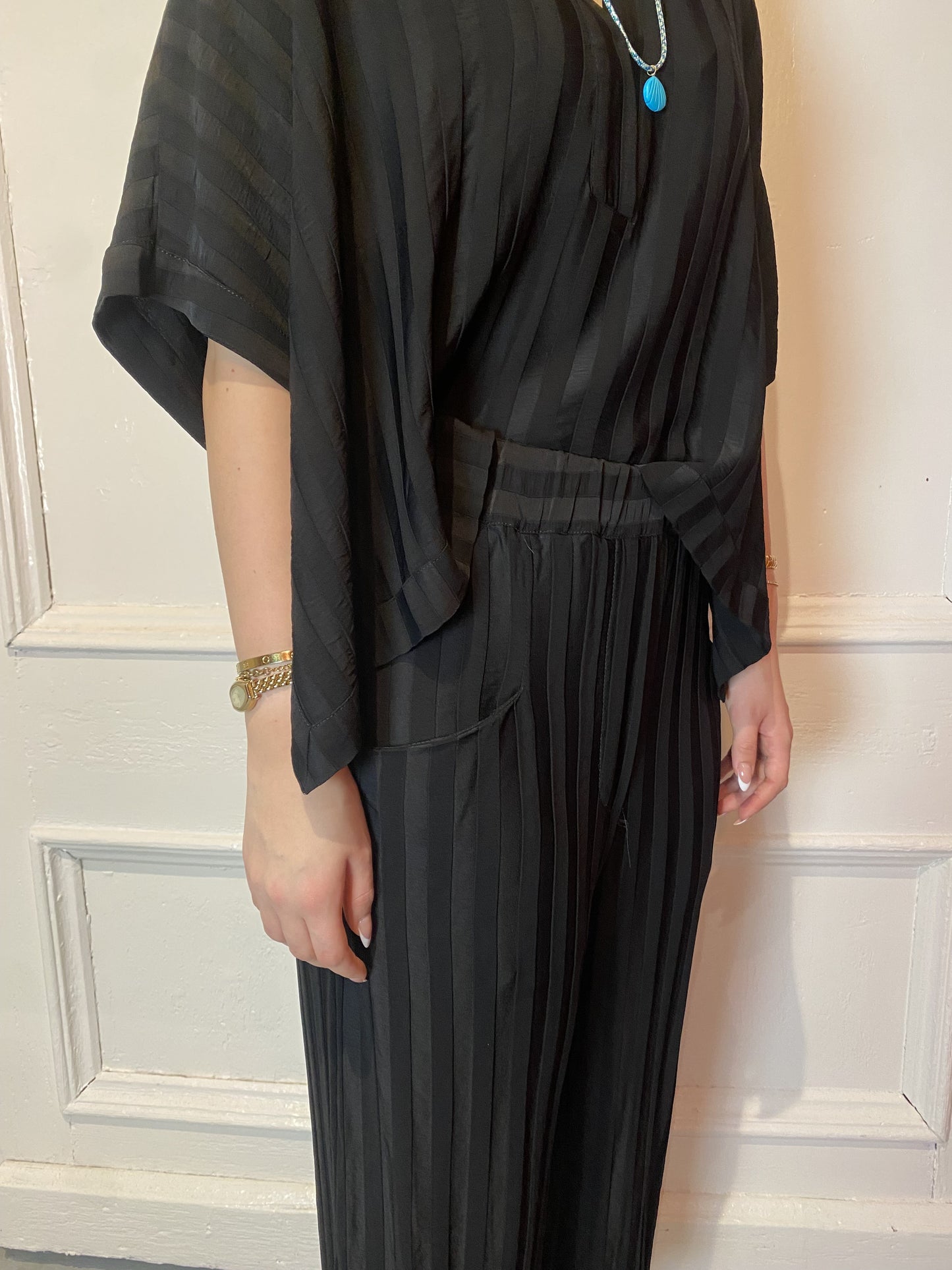MARGAUX LÖNNBERG NED PANTALON BLACK