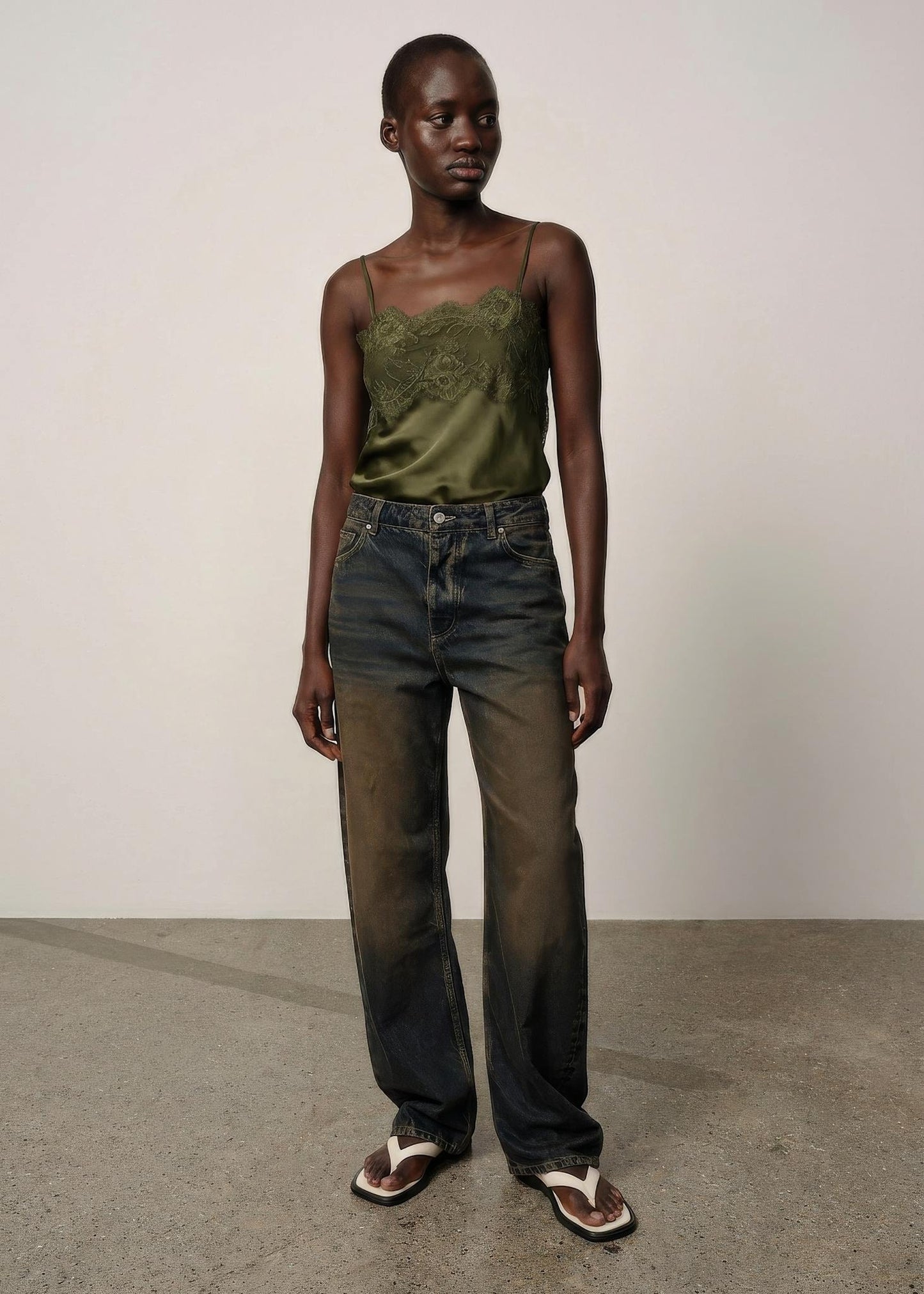 HERSKIND LINNEA TOP GREEN
