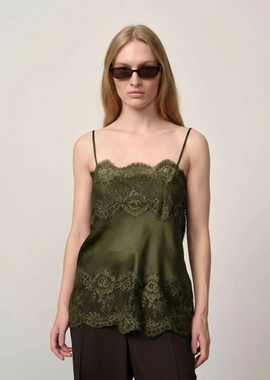 HERSKIND LINNEA TOP GREEN