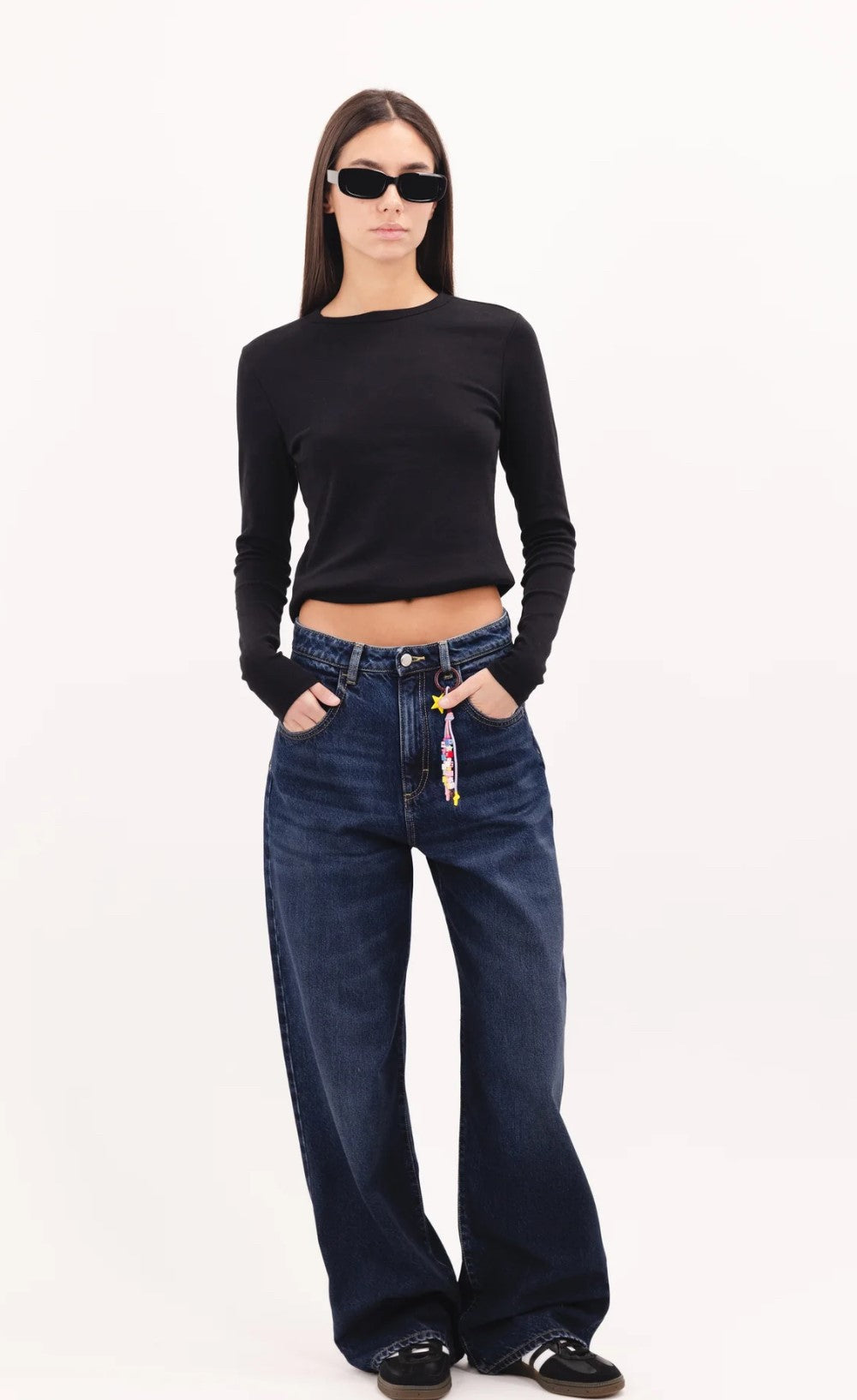 ICON DENIM POPPY JEANS- DUSTY BLUE