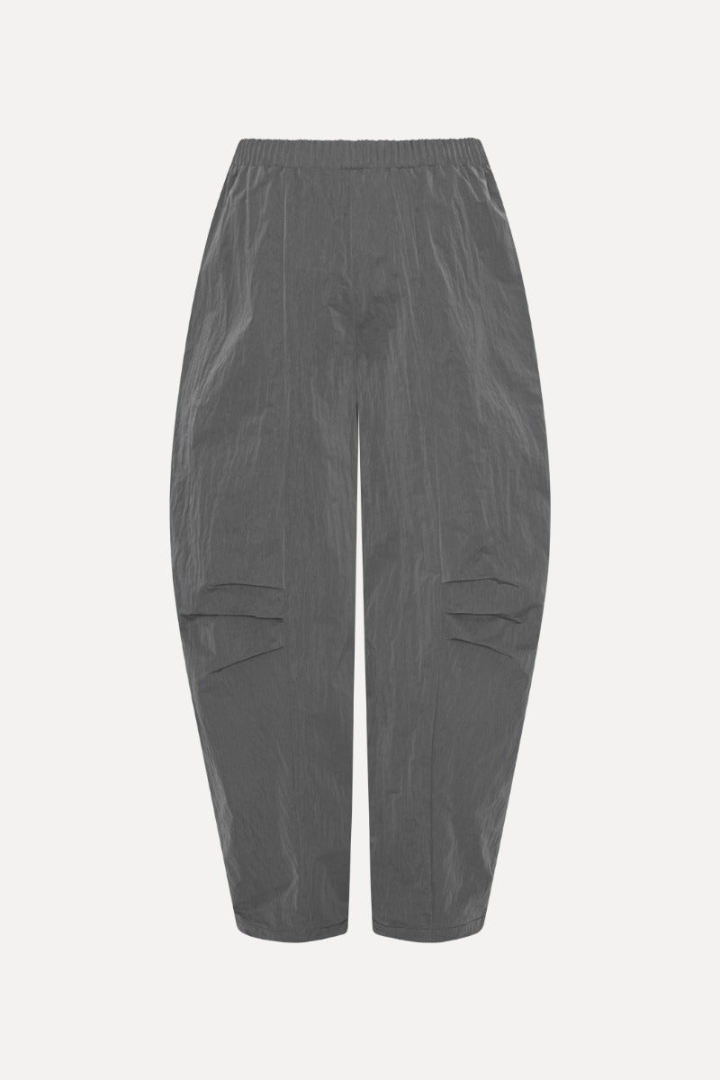 ROTATE CRISPY TRACK PANTS DARK GREY