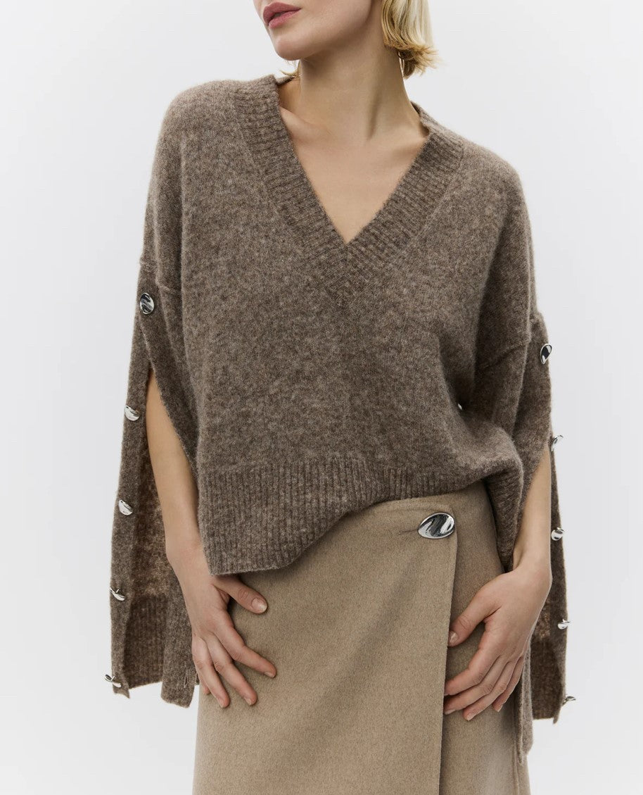 DAY ET BIRGER SOLANGE PULLOVER - WREN MELANGE