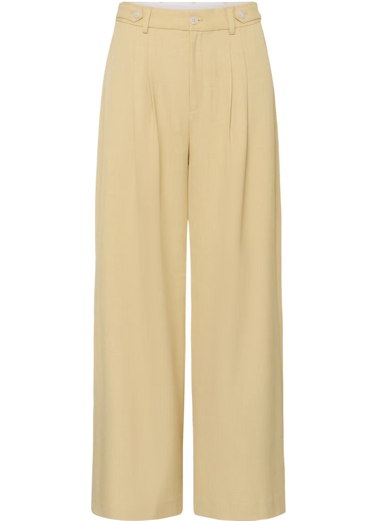 GESTUZ GZSTACY PANTS - PALE HAY MELANGE