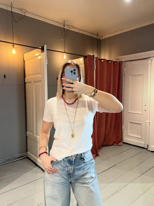 AMERICAN VINTAGE SONOMA T-SHIRT - WHITE