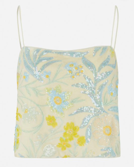 BAUM UND PFERDGARTEN JOVANA TOP - PASTEL SEQUINS FLOWER
